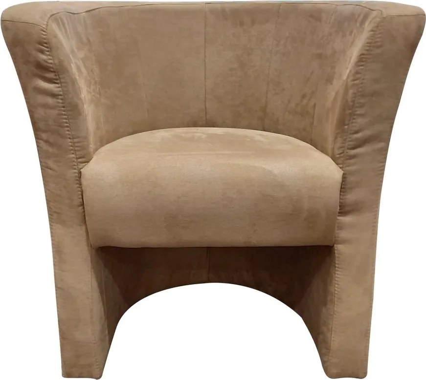 Kreslo Mini, béžová látka