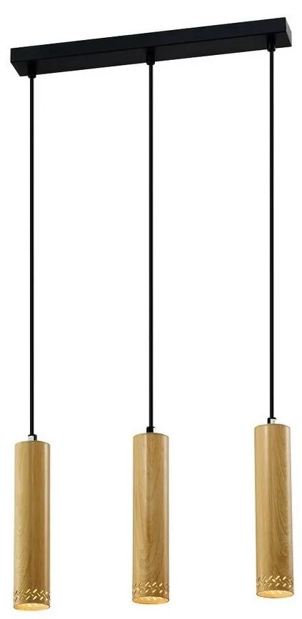 Luster na lanku TUBO 3xGU10/25W/230V