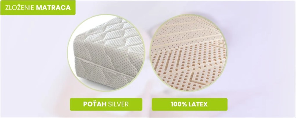 EcoNaturaFlex 22cm Rozměr: 90x200 cm