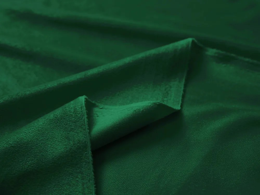 Biante Zamatový záves Velvet Prémium SVP-032 Zelený - šírka 135 cm 135x250 cm