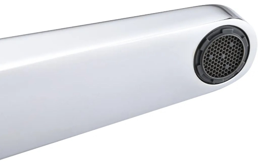 Cerano Loreta, vysoká umývadlová stojanková batéria h-310, chrómová, CER-CER-423571