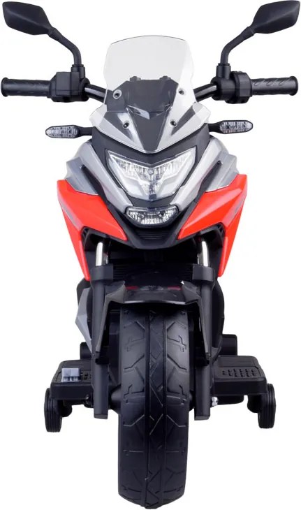 JOKOMISIADA Elektrická motorka na batériu pre deti HONDA NC750X so zvukmi červená PA0314