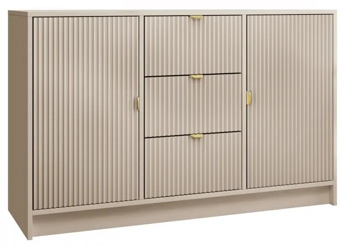 Komoda Razimo 2D3SZ, Farby: Biely velvet