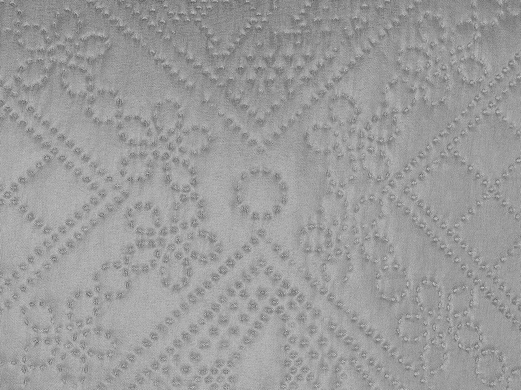 Posteľná prikrývka 200 x 220 cm sivá ALAMUT Beliani