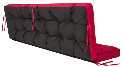 Vankúš na záhradnú hojdačku POLA 150 cm červený