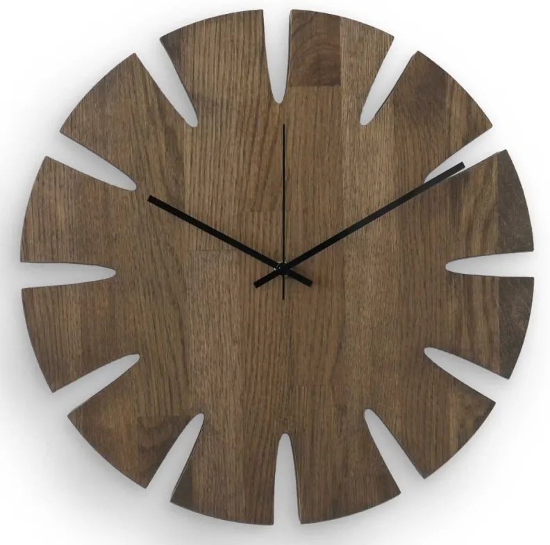 Luxusné dubové nástenné hodiny I SENTOP MAS014-TERA