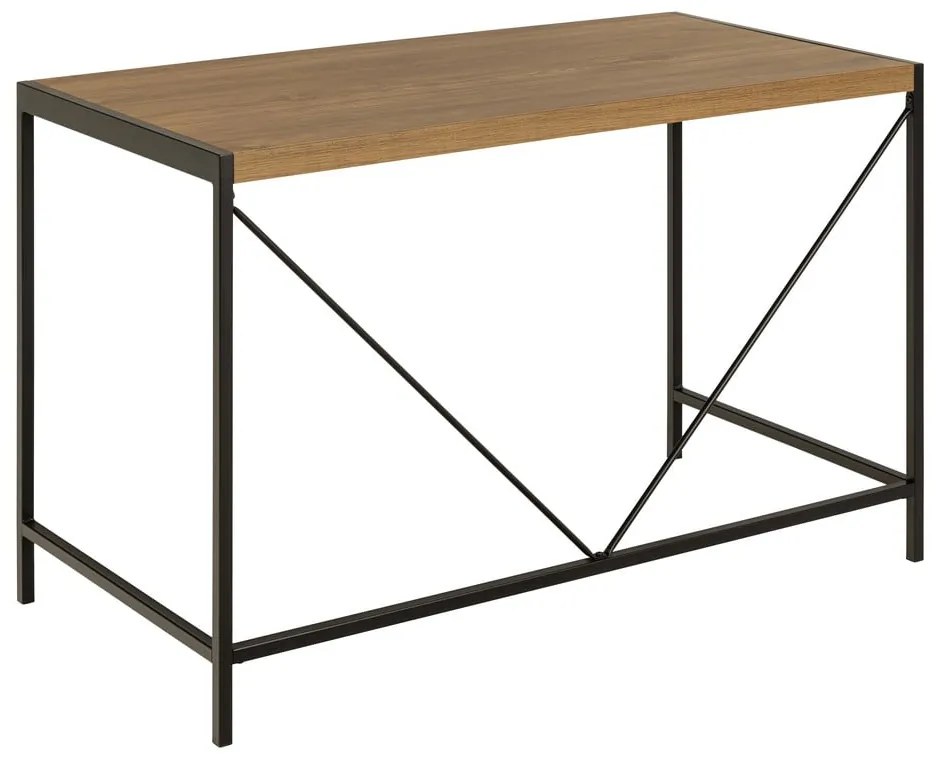 Pracovný stôl v dekore duba 60x120 cm Bahamas – Actona