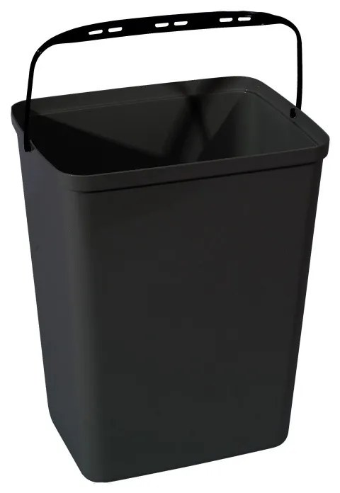 Plastový kôš na triedený odpad, 20 L, zelený