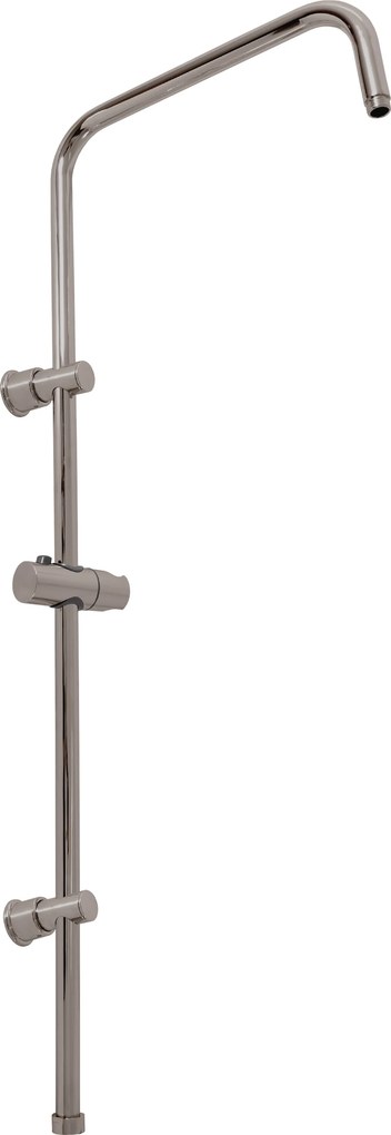 Slezák - RAV Sprchová tyč k batériám s hlavovou a ručnou sprchou - MD0763MGL, Metal Grey lesk