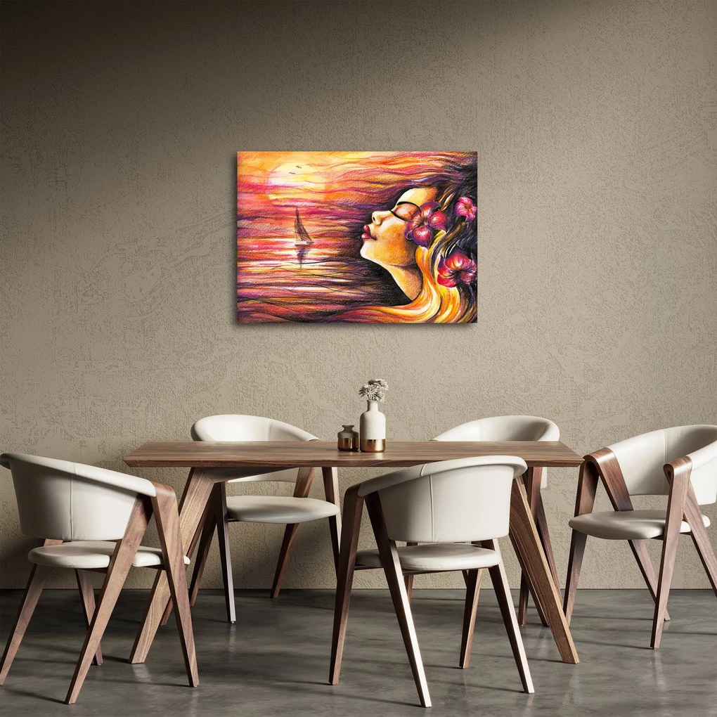 Obraz - Spomienky na leto (70x50 cm)