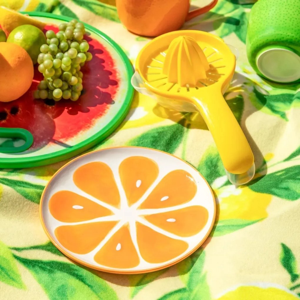 Altom Sada keramických tanierov Tropicana pomaranč20 cm, 2 ks