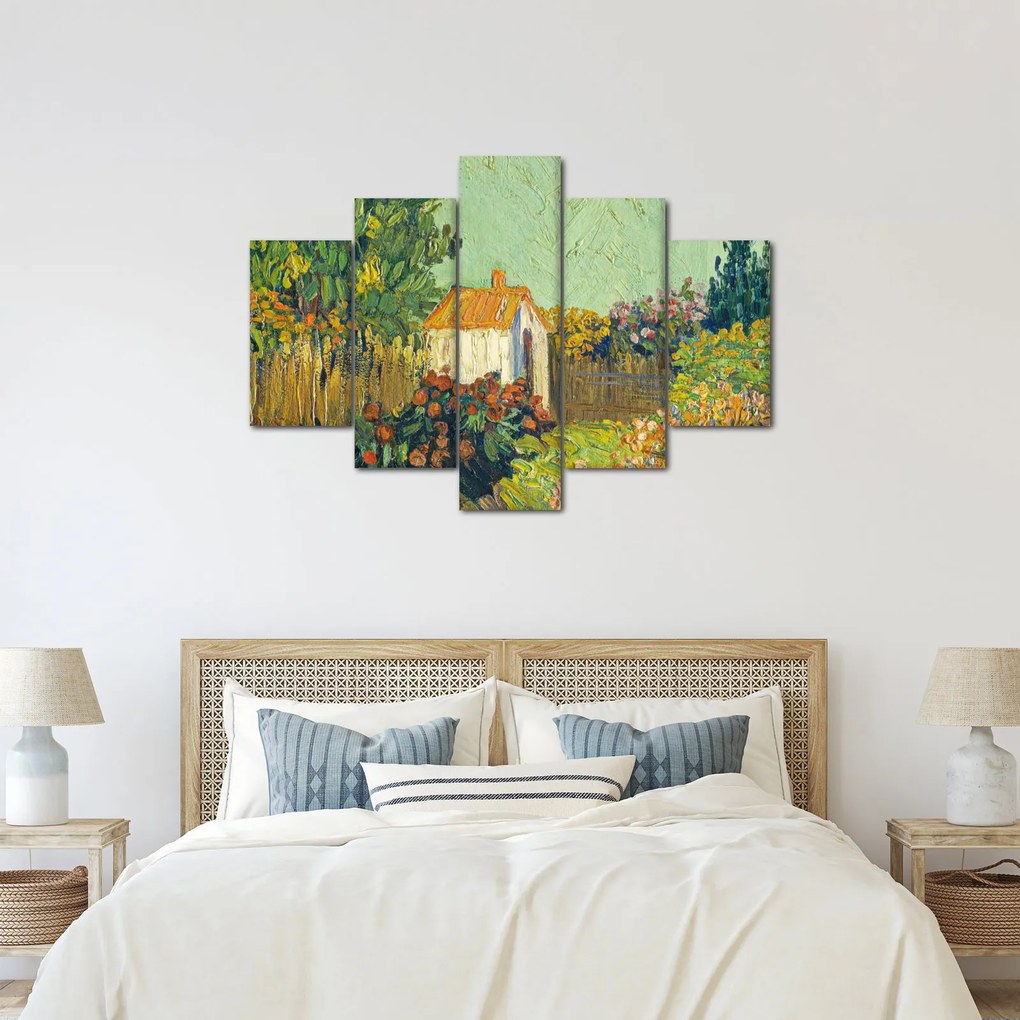 Obraz - Imitator of Vincent van Gogh, Landscape, reprodukcia (150x105 cm)