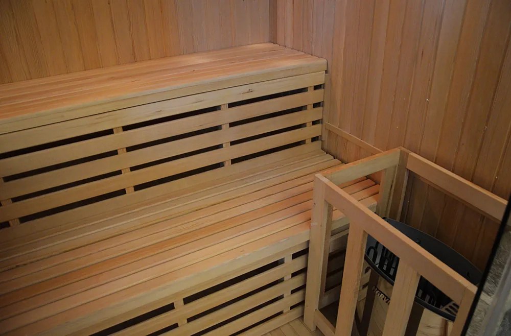 M-SPA - Suchá sauna s pecou 200 x 180 x 200 cm