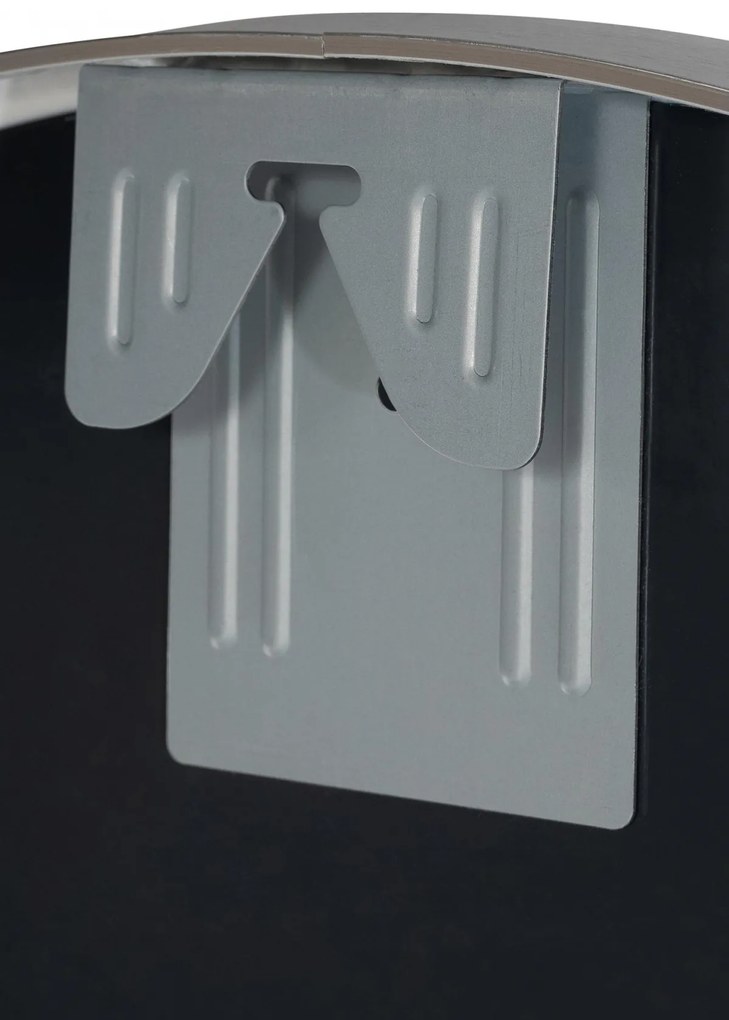 Nástenné zrkadlo Elsie XL 323832 - 80x80 cm - Strieborná