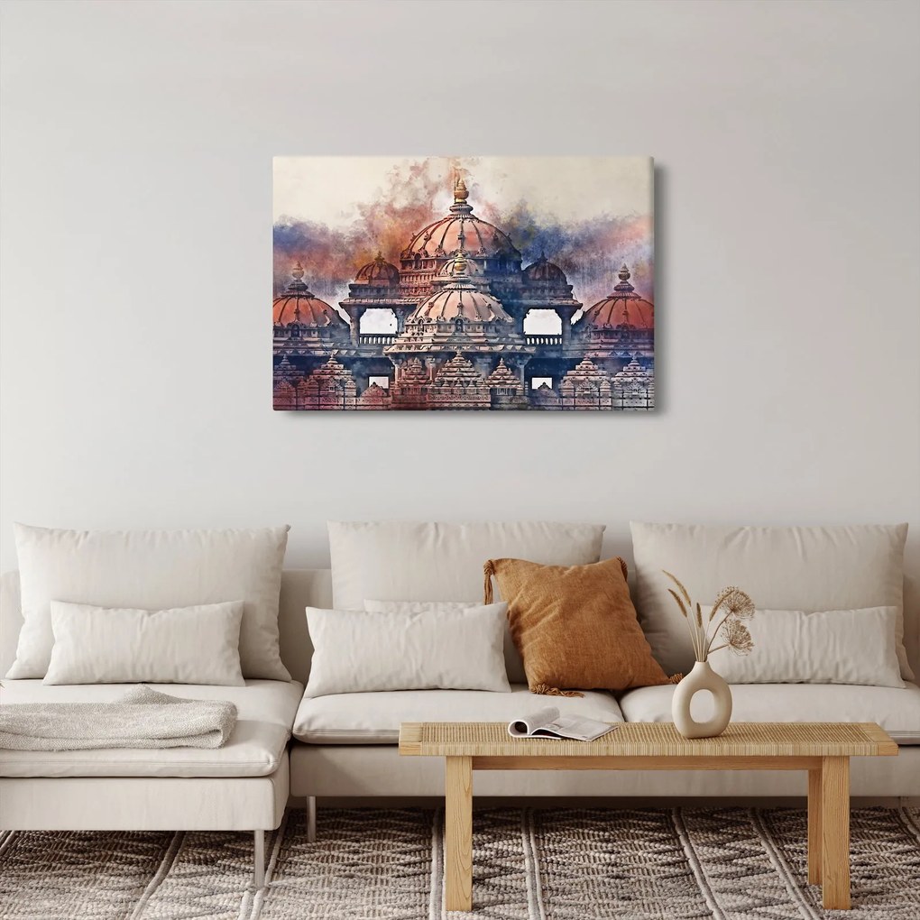 Obraz - Akshardham, Nové Dílií, India (90x60 cm)