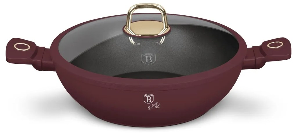 BerlingerHaus Wok s pokrievkou Leonardo 30 cm