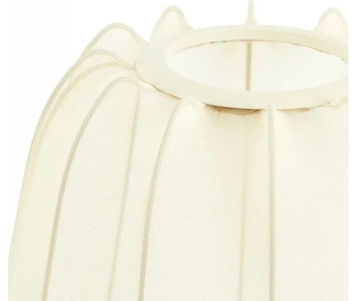 Krémová stolová lampa (výška 60 cm) Plumeria - Light & Living