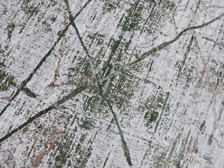 DC Koberec Exclusive 339 krémová zelená Rozmer: 160×220 cm