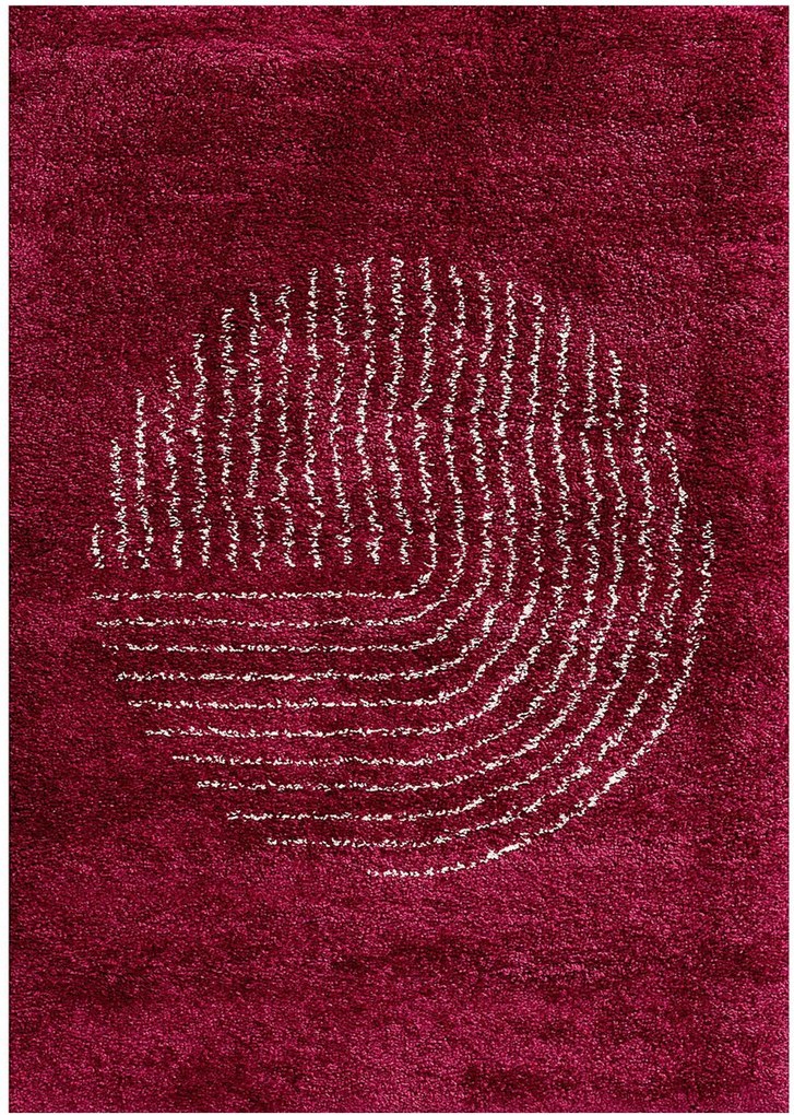 Koberec Royal deep magenta/cream 120x170cm