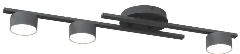 Stropné svietidlo FRAGMENT 3xGX53/12W/230V čierna