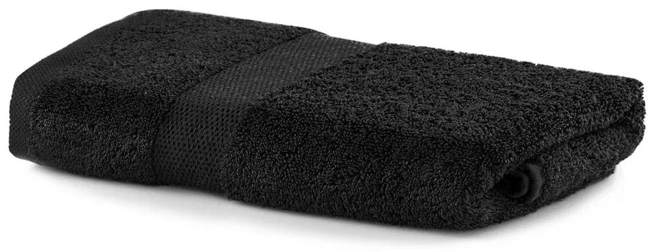 Bavlnený uterák DecoKing Mila 30x50 cm čierny