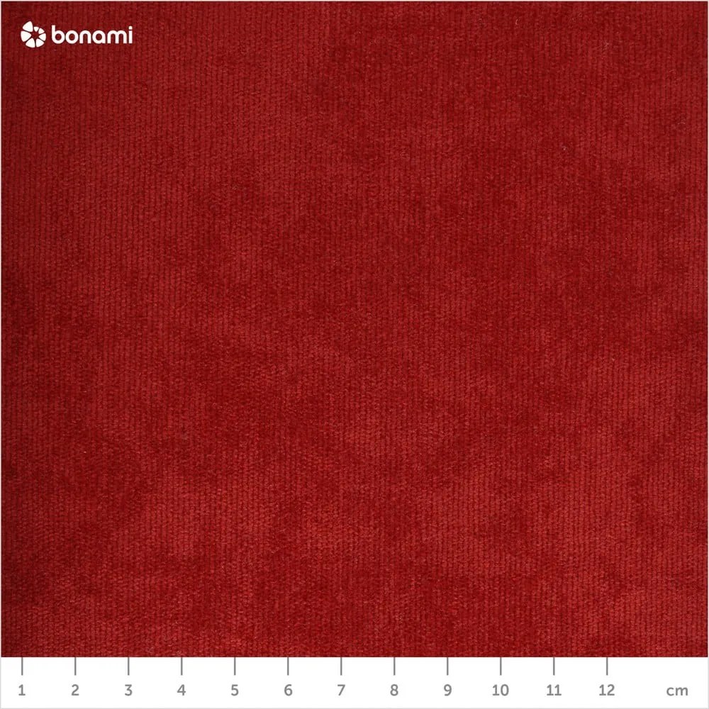 Červené kreslo Max Winzer Norwin Velvet