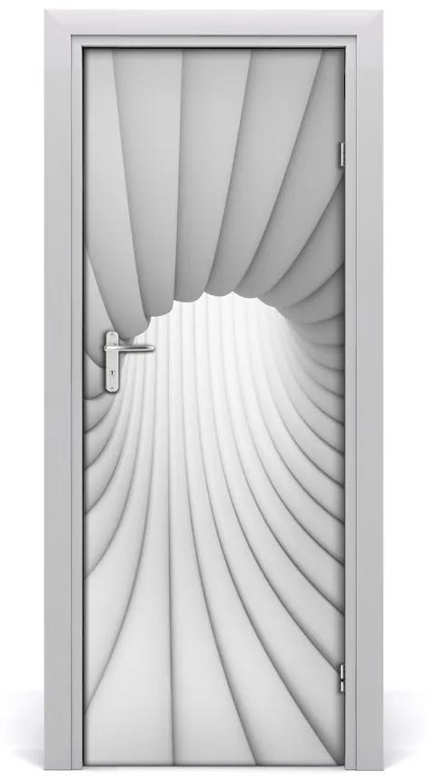 Samolepiace fototapety na dvere abstrakcie tunel 95x205 cm