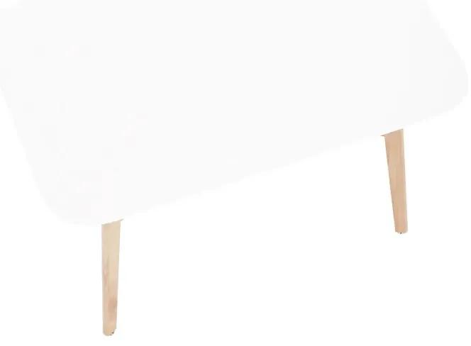 Kondela Jedálenský stôl, CYRUS 2 NEW, biela-prírodná