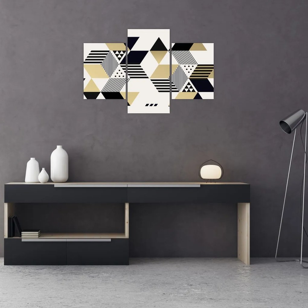 Obraz - Geometrické tvary N⁰1 (90x60 cm)