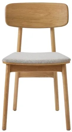 Jedálenská stolička Unique Furniture LIVO hnedá drevo 38444205
