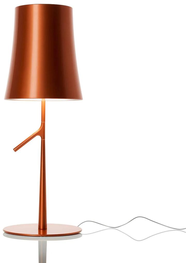 Foscarini Birdie LED piccola stolová lampa medená