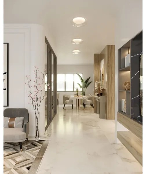 MAXLIGHT C0233 - LED Stropné svietidlo DUO LED/10W/230V pr. 34 cm biela