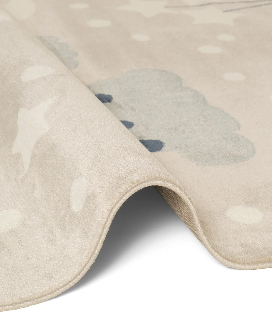 Hanse Home, Detský koberec Adventures 106428 Beige Multicolor, 120x170, béžová, detská izba