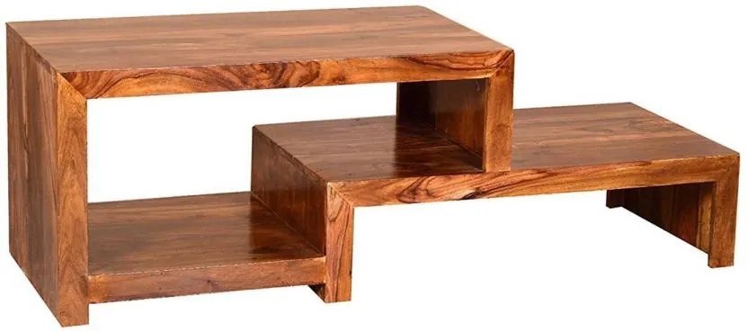 furniture-nabytek.cz - Televizní stolek z masivu z dřeva palisandr 120x45x45