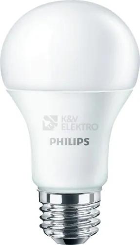 LED žárovka E27 Philips A60 9W (60W) studená bílá (6500K)