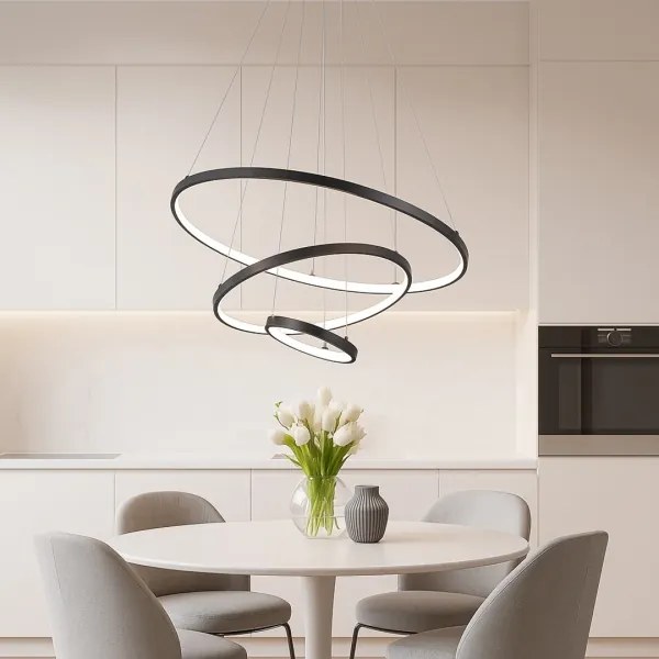 Rabalux 72346 - LED stmievateľný luster na lanku BELIZA LED/90W/230V 3000-6500K s diaľkovým ovládaním