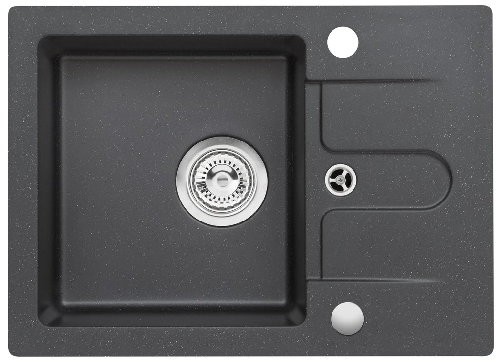 ALVEUS CZ CORTINA 10 91- černá (580x420mm) + sif. jednoduchý + záslepka