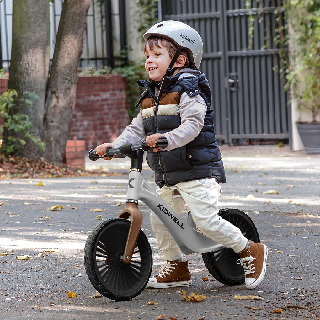 Odrážadlo Kidwell NIX - ľahký balančný bicykel pre deti, nylonový rám, PU kolesá
