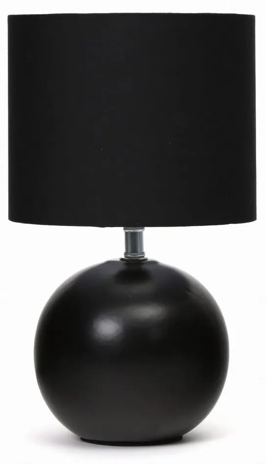 Platinet Stolná lampa 1xE27/25W/230V čierna PL0316