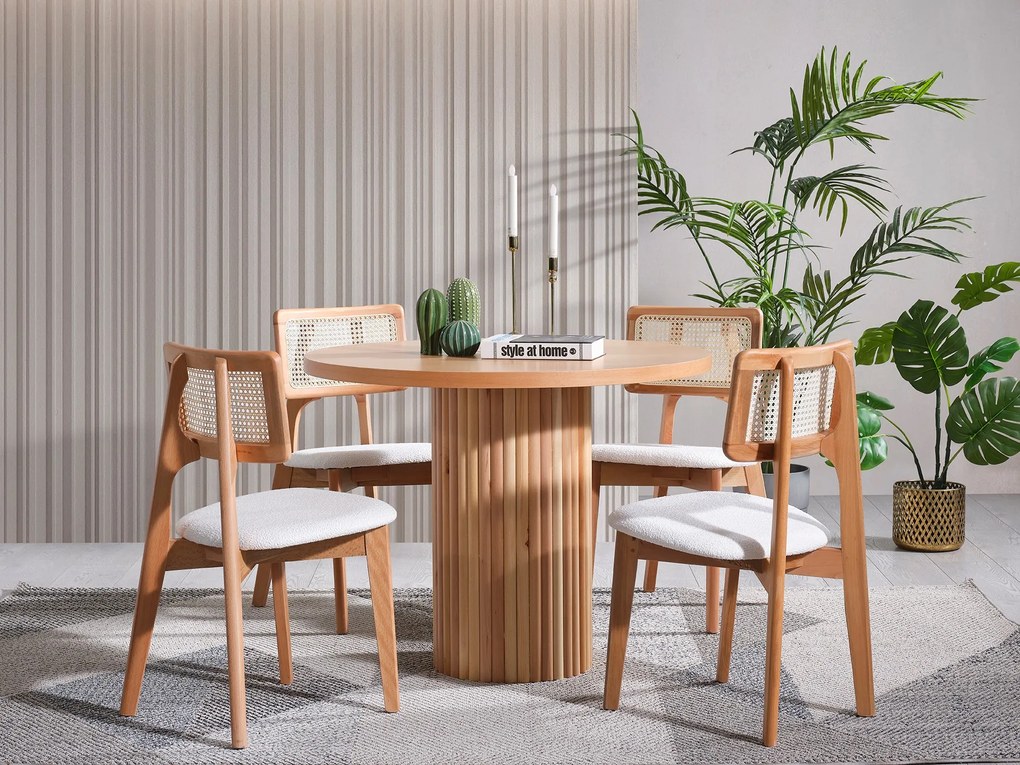 Aine Štýlový jedálenský stôl 100cm a stoličky