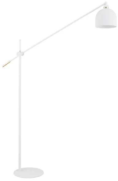 Argon 4734 - Stojacia lampa DETROIT 1xE27/15W/230V biela
