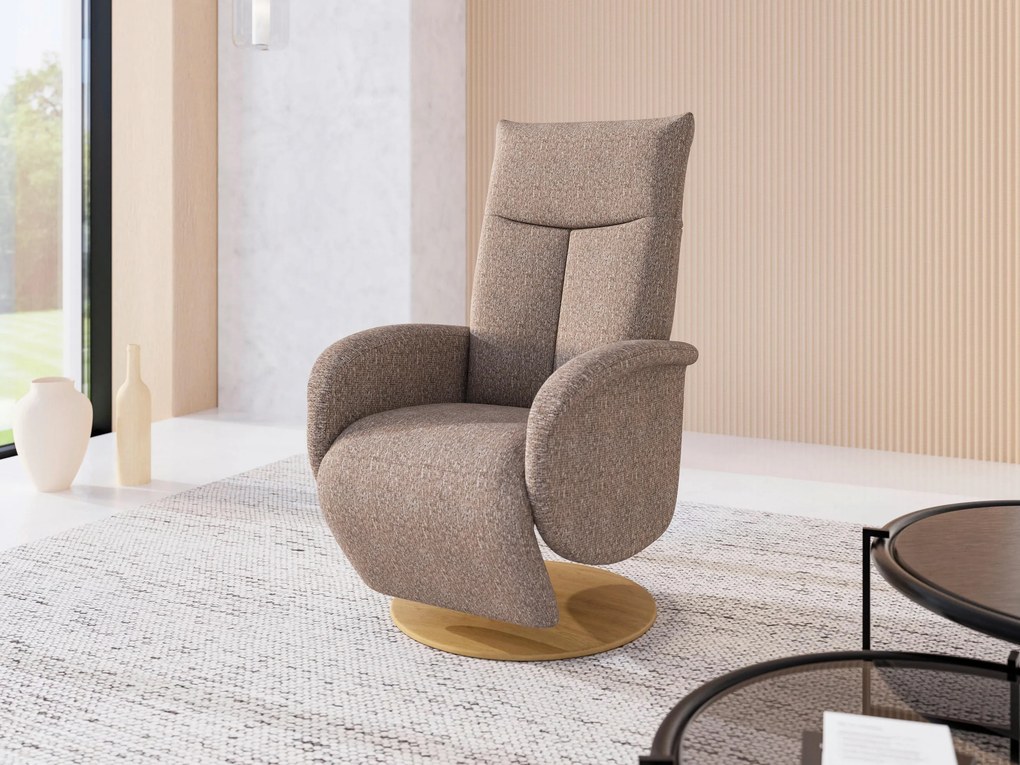 XXXLutz RELAXAČNÉ KRESLO, textil, cappuccino Sit & More - Online Only obývacie izby - 0001440257H4