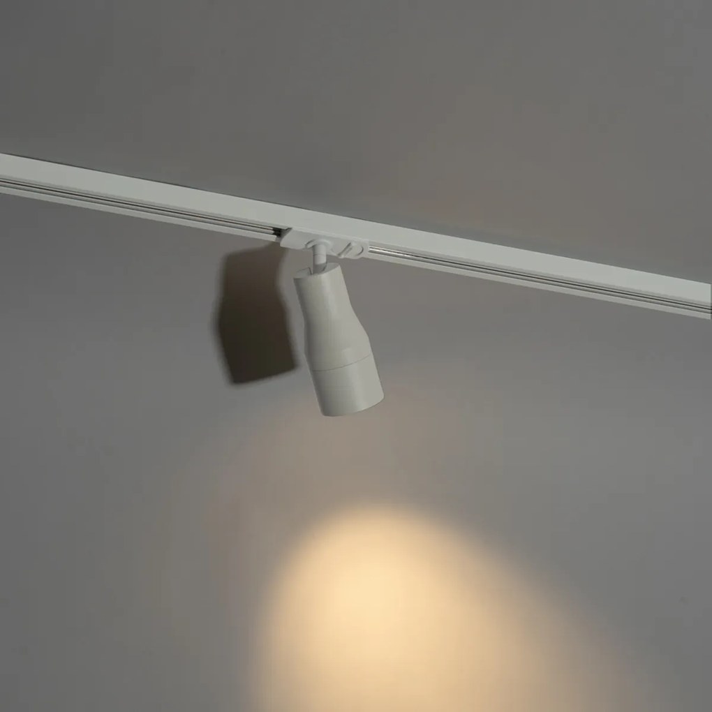 Moderné biele bodové svetlo pre 1-fázový koľajnicový systém - Iconic Kohua