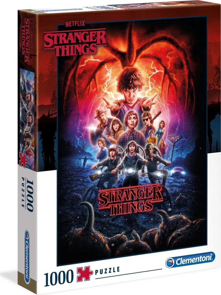 CLEMENTONI Puzzle Netflix: Stranger Things 2. série 1000 dielikov