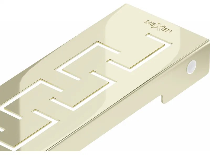 Mexen M15 kryt na nerezový žľab 100 cm, zlatá, 1524100