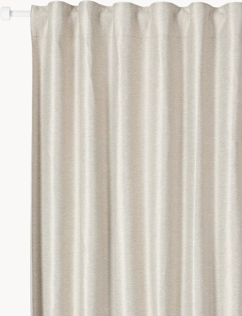 Zatemňovací záves blackout's multifunkčnou páskou Asher, Š 280 cm