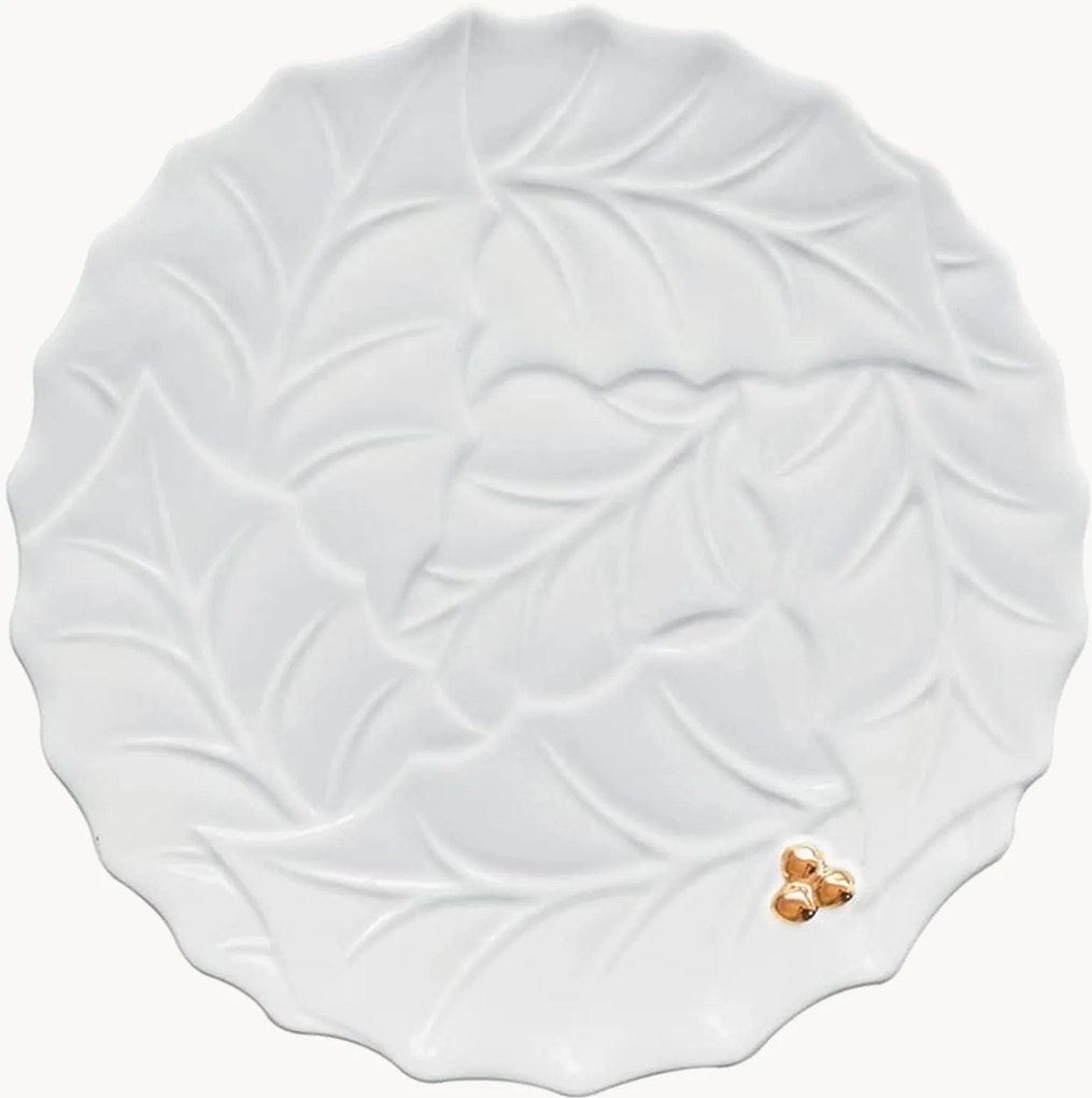 Porcelánový servírovací tanier Holly & Berries