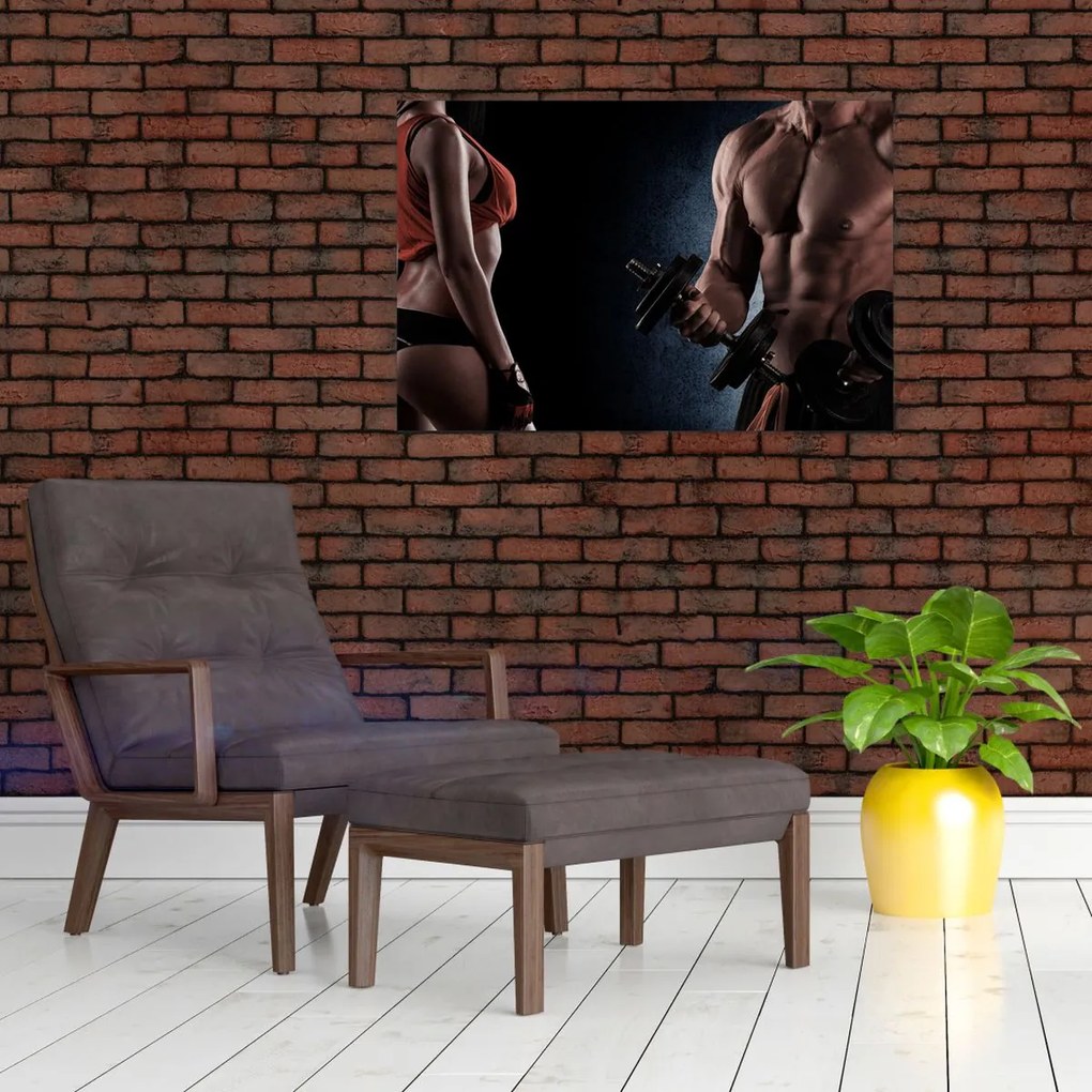 Obraz - Fitness (90x60 cm)