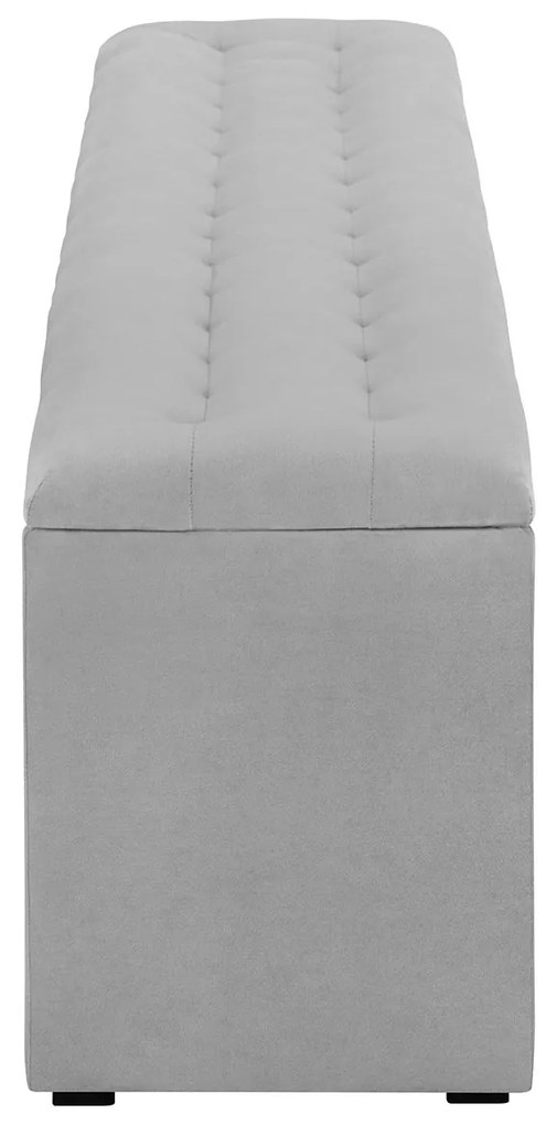 Svetlošedá Lavica s úložným priestorom Nova 140 × 34 × 47 cm 140 × 34 × 47 cm WINDSOR & CO