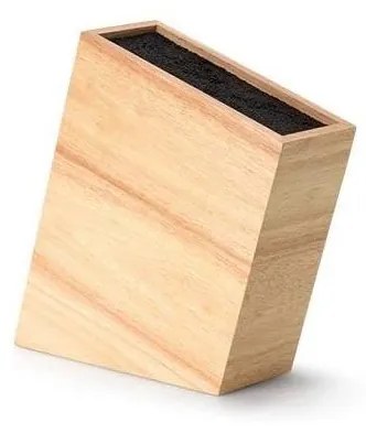 Continenta C3316 - Stojan na nože s flexi vložkou 22x22 cm gumovník